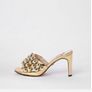 River Island gold Sandals Image 3