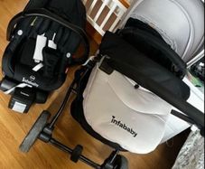 Stroller car seat isofix