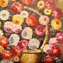 Monumental Floral Still Life Oil Painting Image 3
