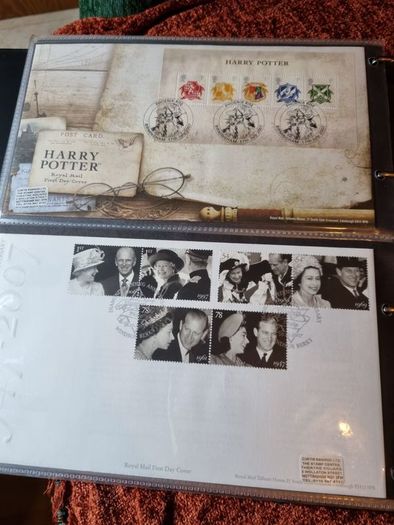 Mint UK FDC album