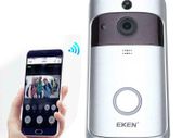 WiFi Wireless Home Doorbell Camera Smart Video Door Bell Intercom CCTV Phone APP