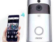 main image for ad WiFi Wireless Home Doorbell Camera Smart Video Door Bell Intercom CCTV Phone APP