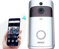 WiFi Wireless Home Doorbell Camera Smart Video Door Bell Intercom CCTV Phone APP