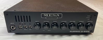 Mesa Boogie Subway D-800 Bass Amplifier Head
