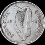 Ireland - 1928 - Florin - Salmon - Silver - KM.7 - [2064] Image 2