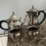 silver plated teaset Image 8