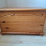 Solid Pine Blanket Box Image 2