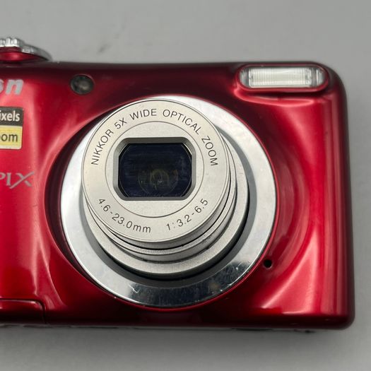 Nikon Coolpix A10 16.1MP Digital Camera Red