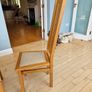 6 solid wood dining chairs Image 2