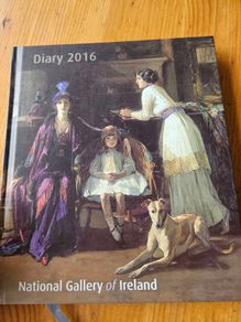 National Gallery Of Ireland 2016 Diary. Hardback In Good Condition.  See Photos For Same.