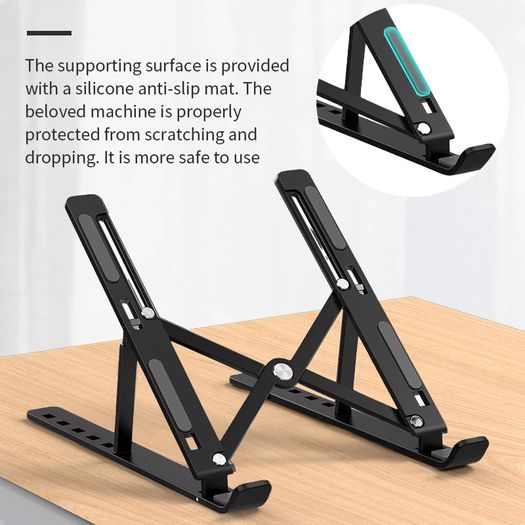 BRAND NEW Portable Laptop Stand  Compatible with 10 to 15.6 Inches Notebook(BLACK)