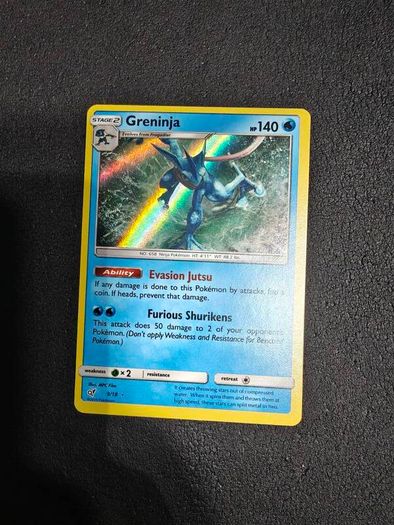 Greninja Pikachu detective set