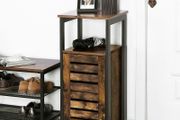 New Standing Cabinet Bedside Cupboard with Shelf - FREE P&amp;P