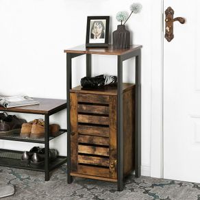 New Standing Cabinet Bedside Cupboard with Shelf - FREE P&P