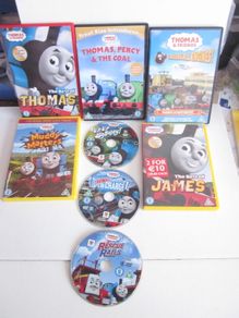 Thomas the Tank Engine 8 DVD's