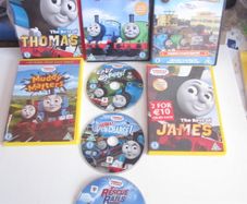 Thomas the Tank Engine 8 DVD's
