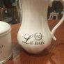 Le Bain Paris Porcelain Jug and Roses de Parfum Victor Vaissier Lidded Jar Image 2