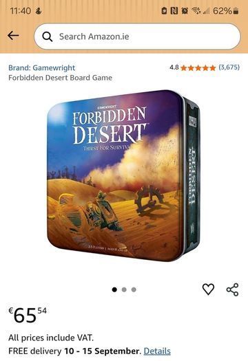 Board Games | Forbidden Island + Forbidden Desert