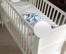 Mamas & Papas Cot Bed with Mamas & Papas Premium Mattress