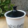Vintage pottery storage jar Image 3
