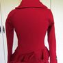 Girls RALPH LAUREN POLO Festive Red Jacket Cardigan Age 6 Image 3