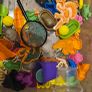 Kinetic sand with toys Image 5