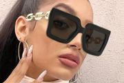NEW Oversized Square Sunglasses UV Protection