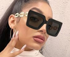 NEW Oversized Square Sunglasses UV Protection