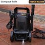 Corded Electric Power Turbo Nozzle TOUGH MASTER Yellow & Black Pressure Washer 110 Bar for Patio, Car, Garden Maintenance Cleaner Washer (FREE SHIPPING) Image 2