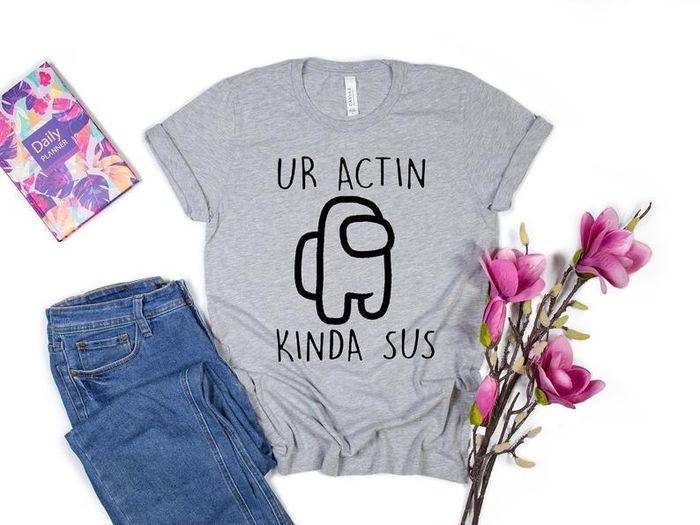 Among us Inspired Tshirt,Acting Kinda Sus Tshirtf, Among us Tee,Gamer Tshirt, Among Us Sus Shirt, Gamer Shirt, Funny Tshirt, Imposter Tshirt