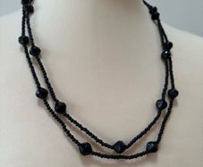 Vintage Black Beads