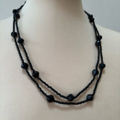 Vintage Black Beads