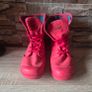 Red Palladium high-top shoes, size 6 Image 3