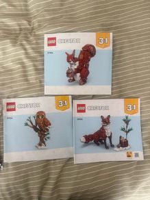 Red Fox Lego Set New