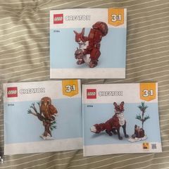 Red Fox Lego Set New