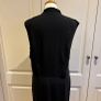 Selected Femme fully lined black dress size 10 Image 3