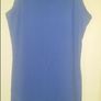 Men's Dri-fit vest blue sports top size L Postage included Image 2