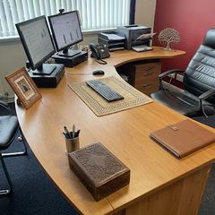 Large Directors Corner Desk