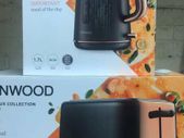 Grey Rose Gold Kettle and Toaster Set