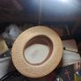 Vintage GA Dunn Boater Straw Hat. Image 3