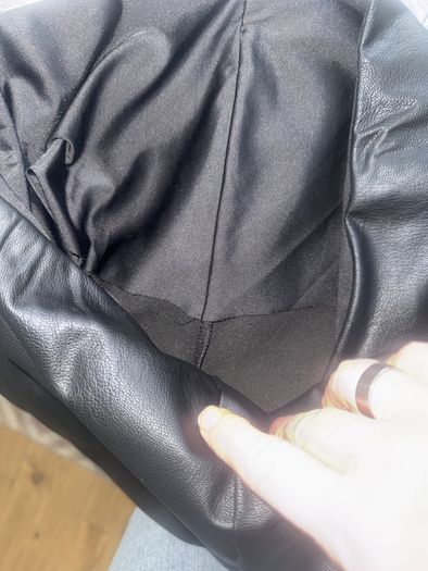 leatherette  trousers