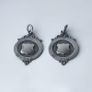 Two Vintage Solid Silver Fob Medals By Herbert Bushell & Son, 1953 Image 2