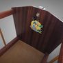 1950's Wooden Rocking Cot Image 4