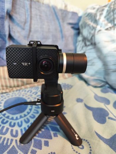 4k YI action camera and gimbals vloger kit
