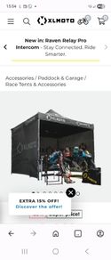 Motorcycle Race Tent