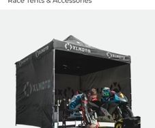 Motorcycle Race Tent