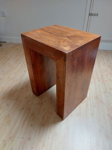 Pair of wooden side tables