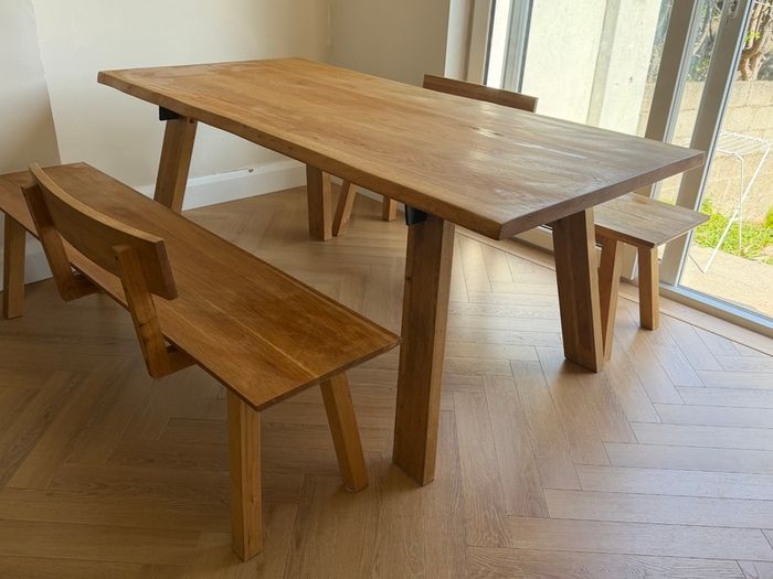 Solid Oak Dining Table
