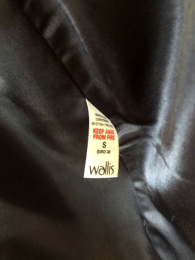 Wallis navy jacket (small)