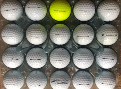 20 used Titleist Pro V1x golf balls